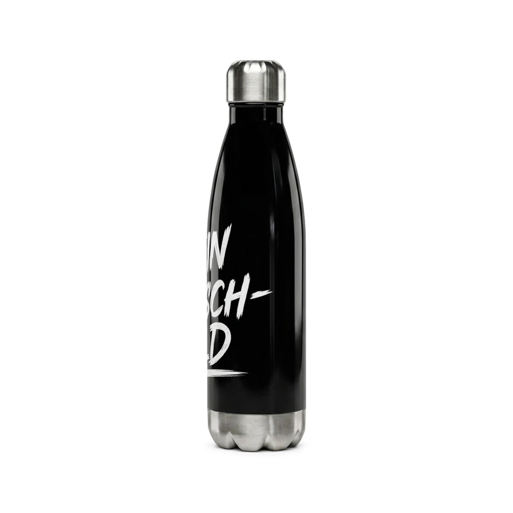 Hochwertige Edelstahl-Wasserflasche mit persönlichem Motiv