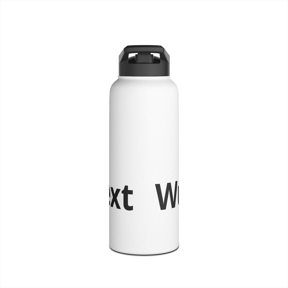 Personalisierte Thermoflasche aus Edelstahl mit individuellem Namen